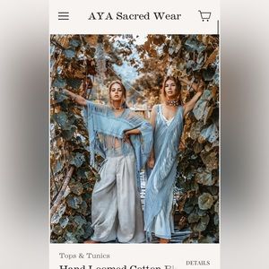 Aya sacred wear top